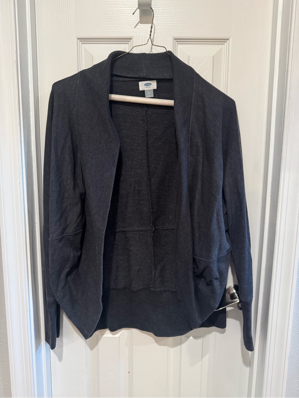 Old Navy Gray Open-Front Blazer Cardigan